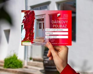Dárkový poukaz - pivní obchůdek (500/1000/2000 Kč)